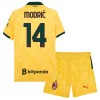 Camisola + Calções AC Milan Modrić 14 Criança Equipamento 3ª 2025-26